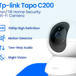 TP-Link Tapo C200 Pan/Tilt 360° 1080p Night Vision Home Security Wi-Fi Camera