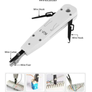 Network Cable Repair and Maintenance Tool Kit Rj45 Test Crimping Wire